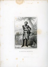 Gravure : LE MARECHAL MACDONALD. Casanova, 1844