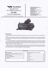 Service Manuel D'Instructions pour Yaesu FT-897