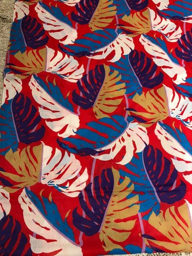 Vintage color block tropical - block,