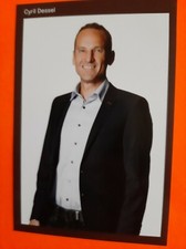 CYCLISME carte directeur sportif CYRIL DESSEL équipe AG2R La mondiale 2000