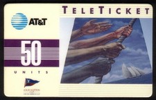 50U America's Cup (Italien) Carte Téléphonique