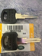 2x NOUVELLE clé de porte d'allumage Range Rover Classic vierge non coupée MUC...
