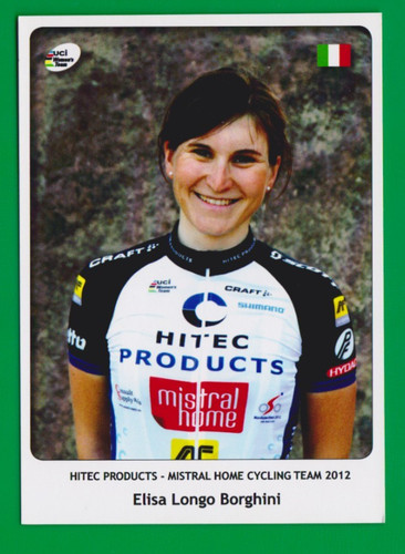 Cyclisme carte cycliste elisa - carte,