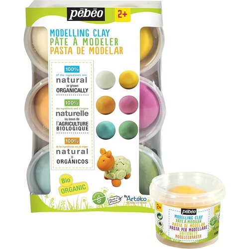 Pâte modeler boîte de - à, 6