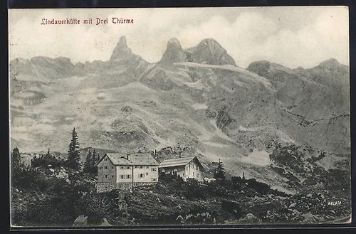 Carte postale lindauerhütte - carte,