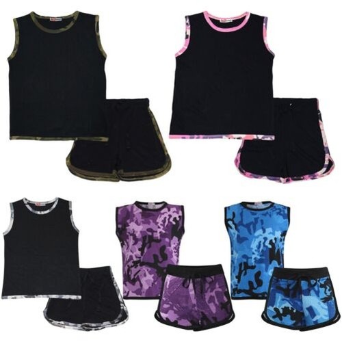 Enfants filles ensemble short - enfants,