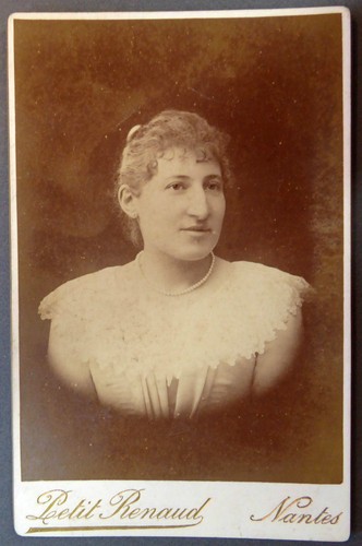 Photo ancienne cdv début - ancienne,