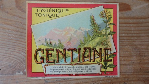 Ancienne etiquette alcool - etiquette,