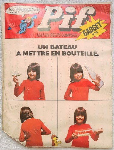 Pif gadget 243 bateau - un, à