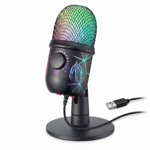 Microphone usb rgb - usb, jeu