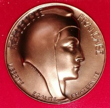 Médaille bronze BUSTE MARIANNE Par Josette Hebert Coeffin - Monnaie de Paris
