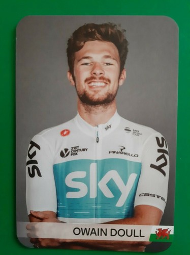 Cyclisme carte cycliste owain - carte,