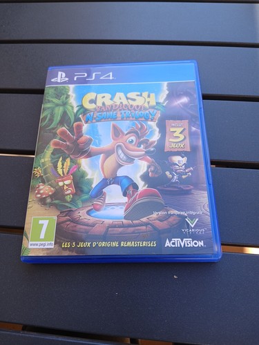 Jeu ps4 crash bandicoot - jeu,