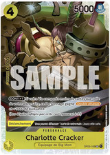 One Piece 2025 ° PRB01 ° Français ° Charlotte Cracker ° OP03-108 ° SR