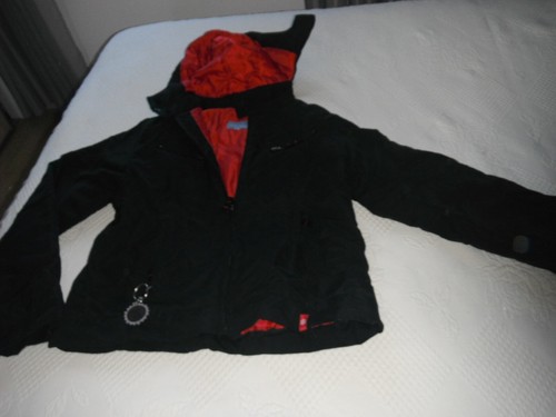 Blouson capuche noir - ,