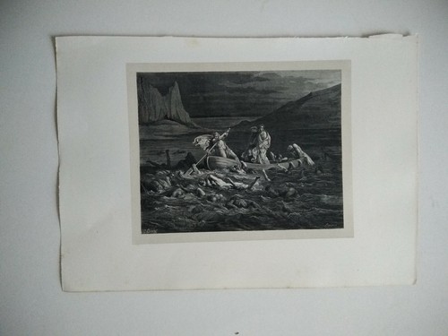 Gravure ancienne gustave doré - gravure,