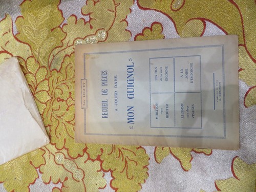 Ancien livre livret theatre - livret,