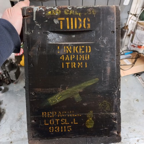 Authentique caisse munitions - authentique,