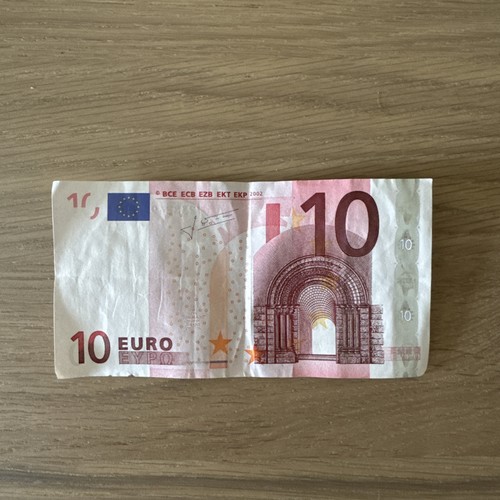 Ancien billet euro 2002 - 10€,