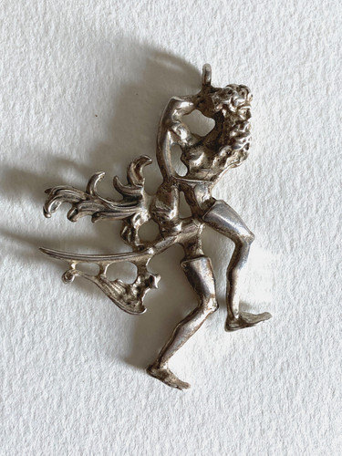 Pendentif argent massif - argent,