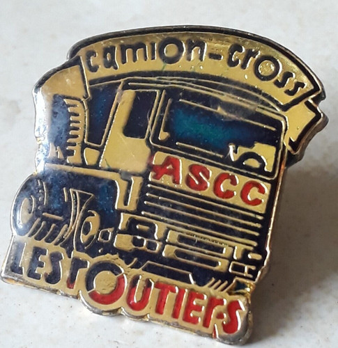 Pins insigne camion cross ascc - insigne,