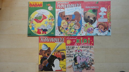 Lot journal nounours bonne - de,