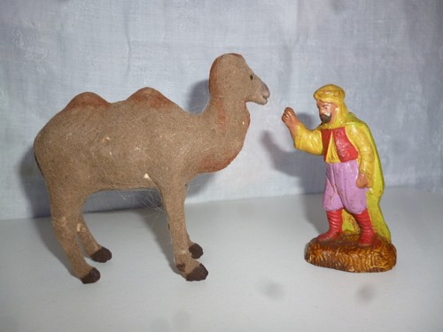 Santons devineau chameau - santons,
