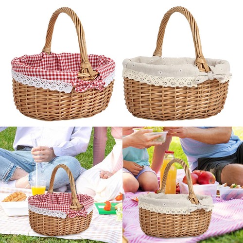 Panier pique nique osier - pique-nique, en