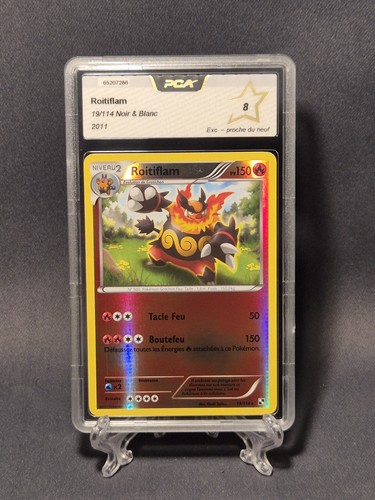 Carte pokémon roitiflam - carte,