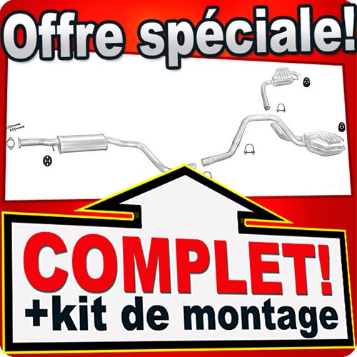 échappement pour ford mondeo - ford,