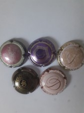 5 Capsules De Champagne Differentes  DEVAVRY Bertrand 