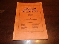 Livre " Surplus radio