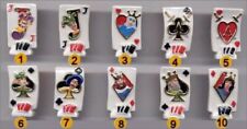 2006 ARGUYDAL DETOURS DE CARTES POKER FEVE PORCELAINE 3D au choix