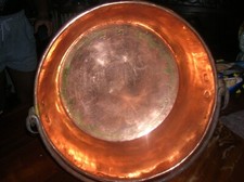 Chaudron cuivre ancien - cuivre,