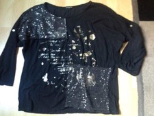 tshirt PAILLETTE 40 42 ITALIEN