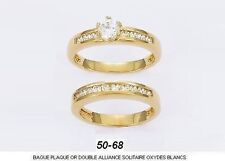 Dolly-Bijoux Bague 2en1 T60