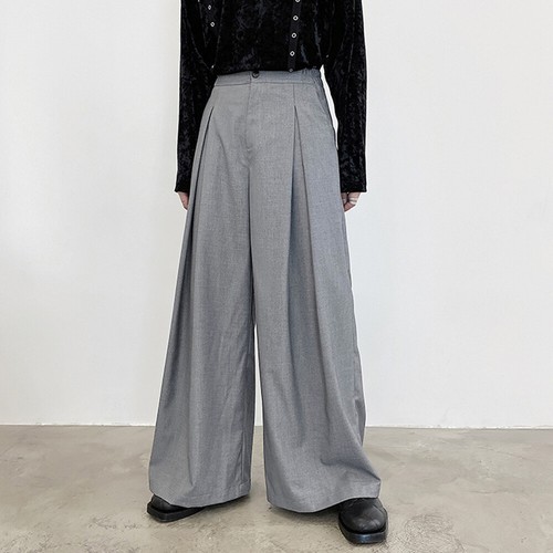 Hommes pantalon jambe large - hommes,