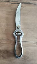 Ancien Coupe Volaille En Métal Coutellerie Nogent France 