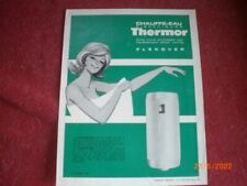 ANCIENNE  BROCHURE PUBLICITAIRE CHAUFFE-EAU THERMOR    JUIN  1965