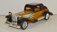 Voiture en Bois Nostalgie Maquette de Ancienne L 37cm Modèle