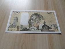 France: billet 500 francs
