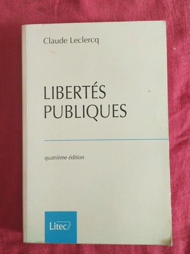 Libertés publiques claude - -,