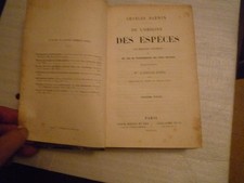 Charles DARWIN  de l'origine