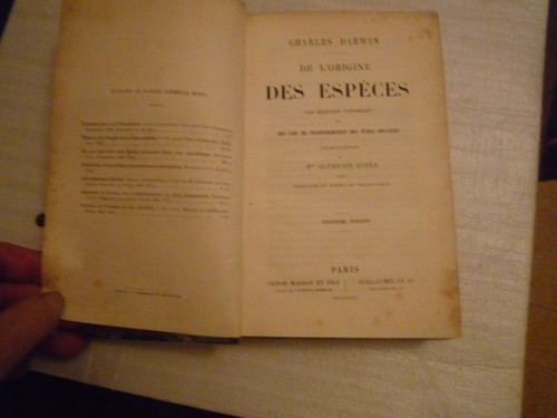 Charles darwin l origine - , l'origine