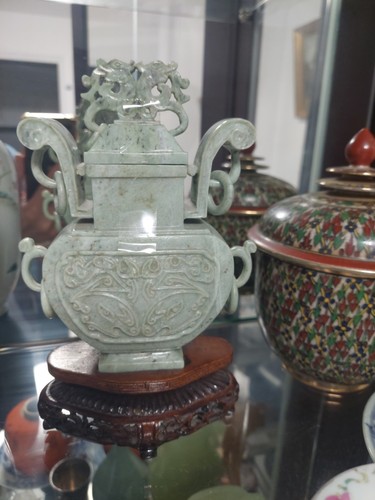 Vase couvert pierre - couvert,