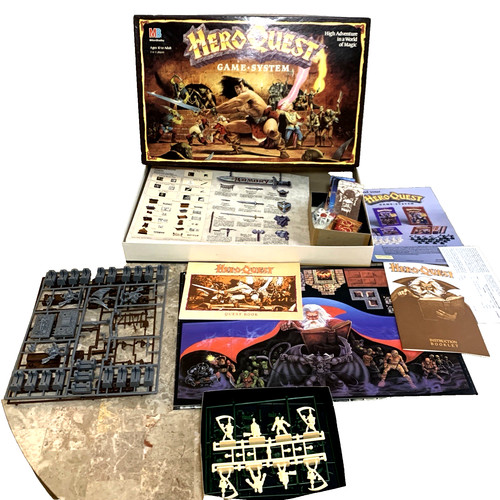 Unused hero quest board game - unused,