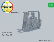 Chariot élévateur résine