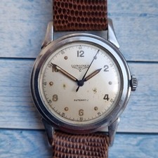 Montre Longines vintage automatique pour homme de style militaire