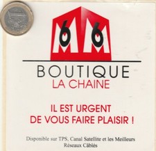 Autocollant.  Télévision. M6