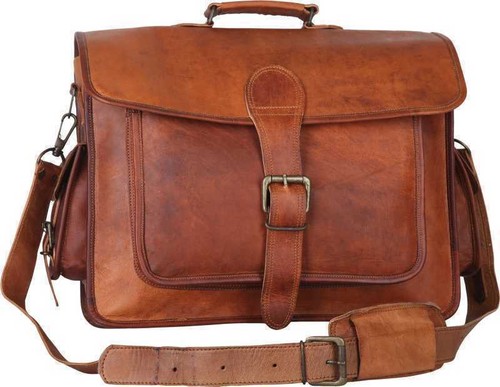Porte documents cuir - en,